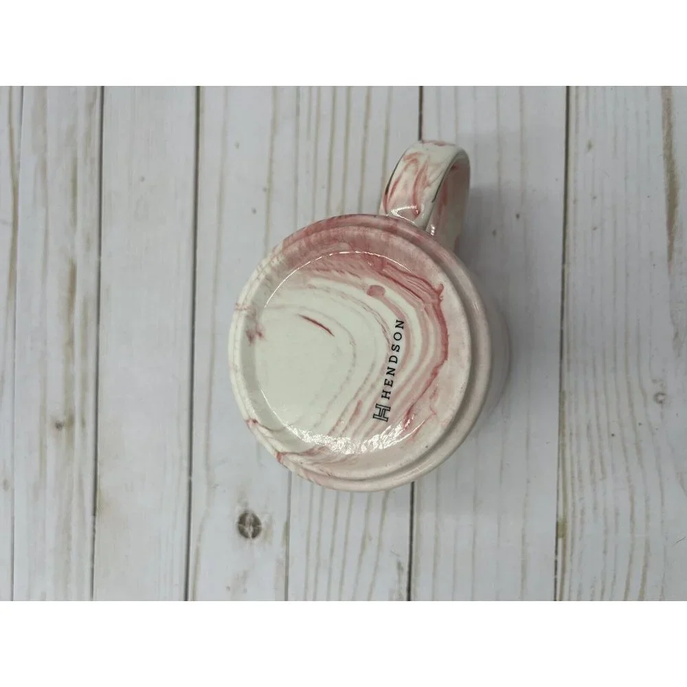 Henderson Pink Marble 30th Birthday Mug 